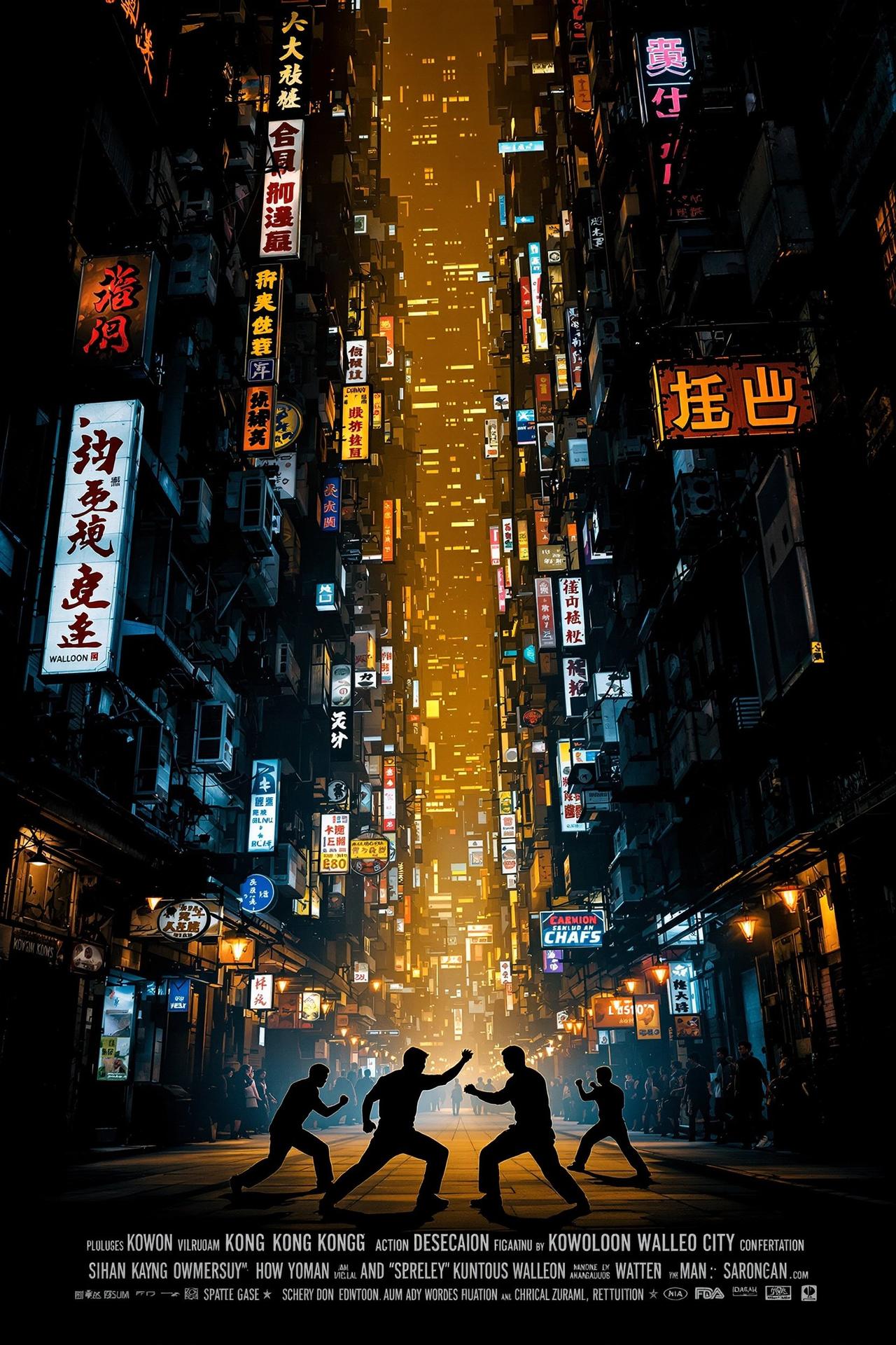 九龙城寨之围城 海报封面